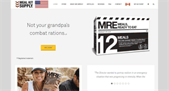 Desktop Screenshot of mealkitsupply.com